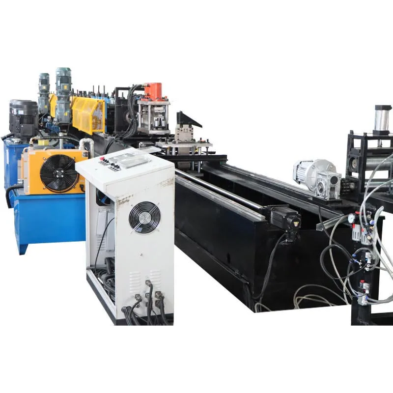 Mesin pembentukan saluran solar automatik