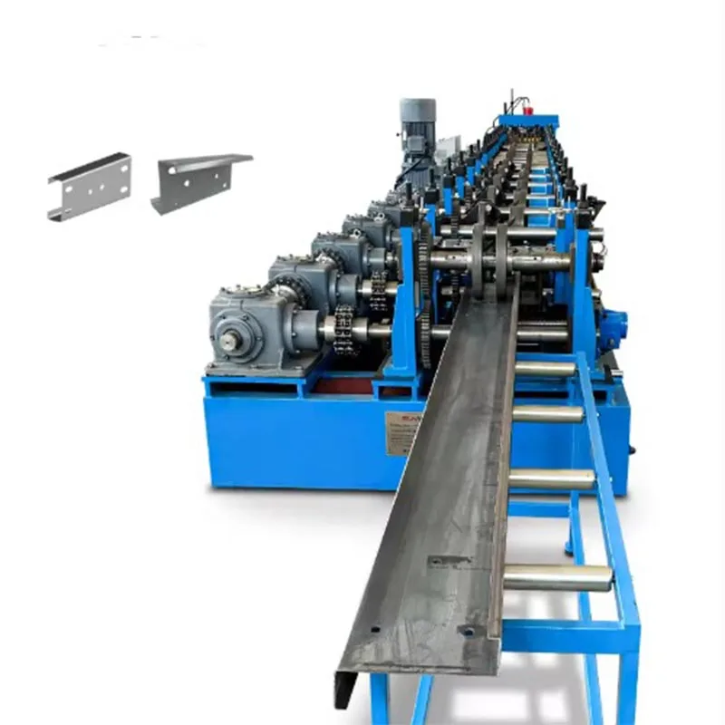 Kaset Jenis Sigma Purlin Roll Membentuk Mesin