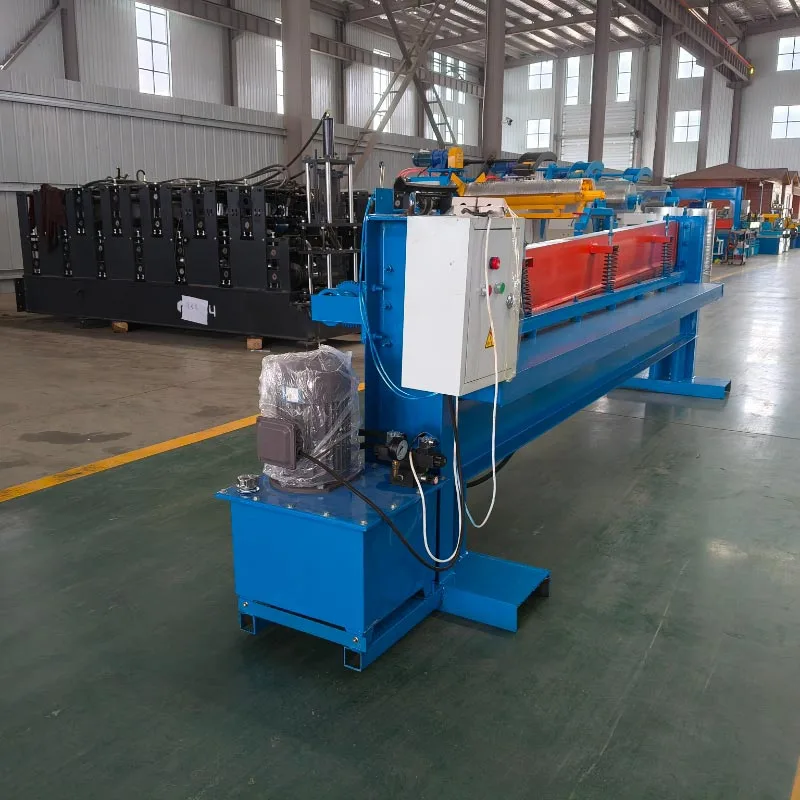 Peralatan mesin ricih 4-6m hidraulik