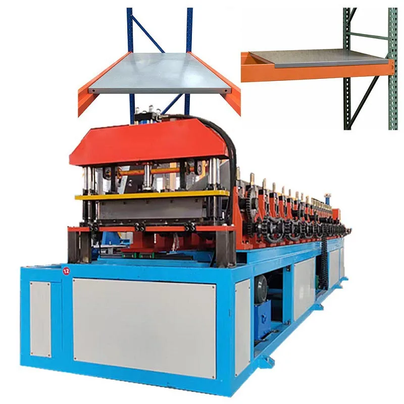 Mesin Pembentukan Roll Pallet Pallet Rack Rack Pepejal